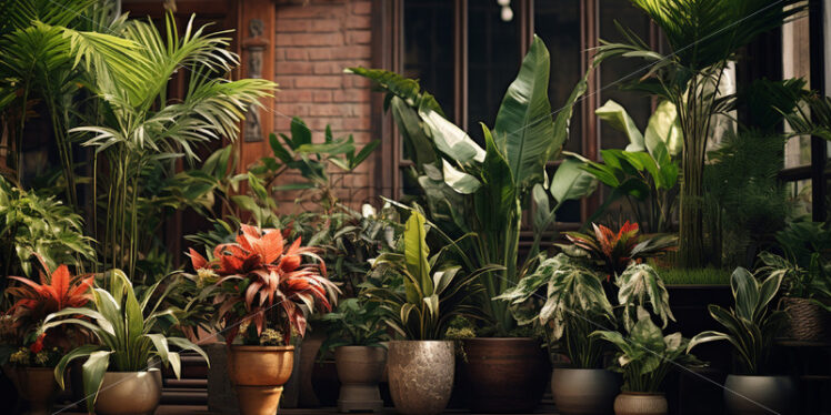 A set of potted plants - Starpik