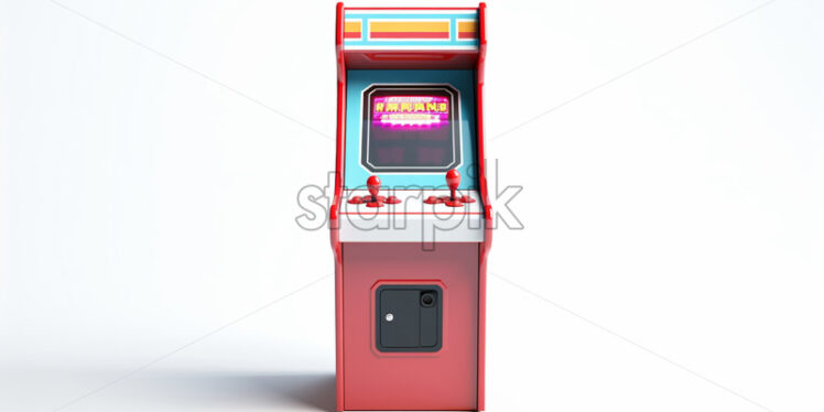 3d rendering of a gaming machine - Starpik Stock