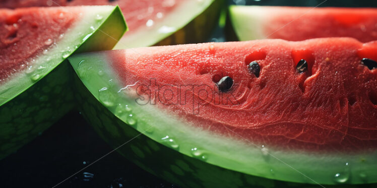 A background created from watermelon - Starpik Stock