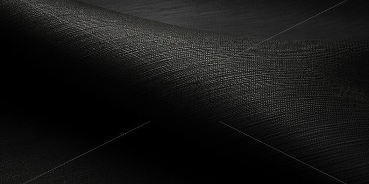 A background of black linen paper texture - Starpik Stock