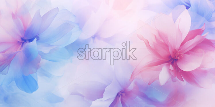 A background of flower petals - Starpik Stock