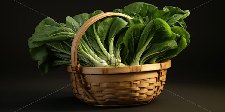 A basket of bok choy - Starpik Stock