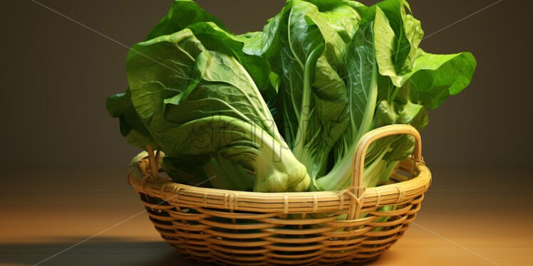 A basket of bok choy - Starpik Stock