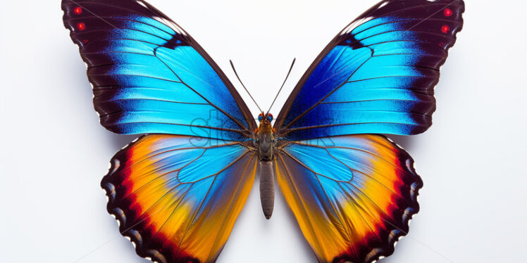 A beautiful butterfly with multicolored wings - Starpik Stock