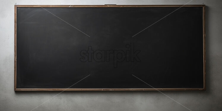 A blackboard on a white background - Starpik Stock