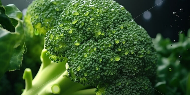 A broccoli background - Starpik Stock