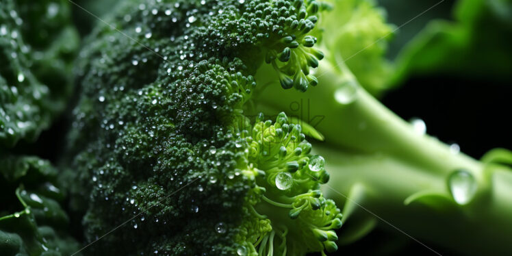 A broccoli background - Starpik Stock