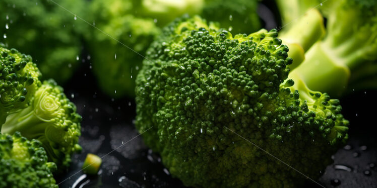 A broccoli background - Starpik Stock