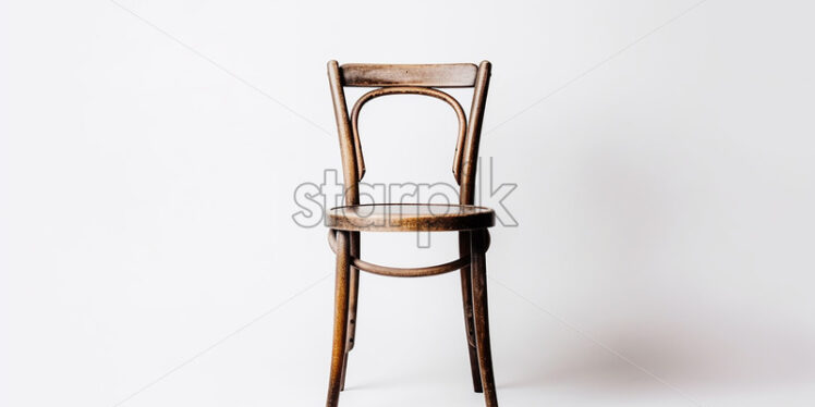 A chair from the 1920s on a white background - Starpik Stock