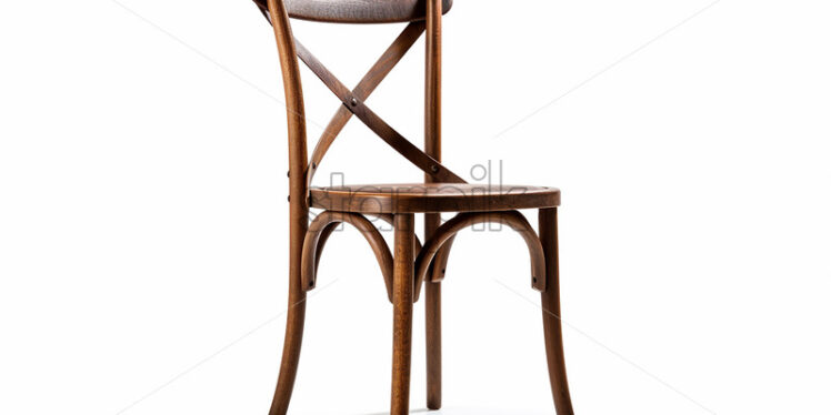 A chair from the 1920s on a white background - Starpik Stock