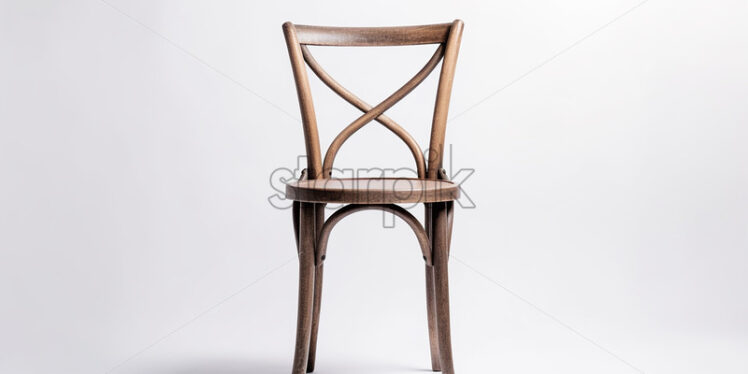 A chair from the 1920s on a white background - Starpik Stock