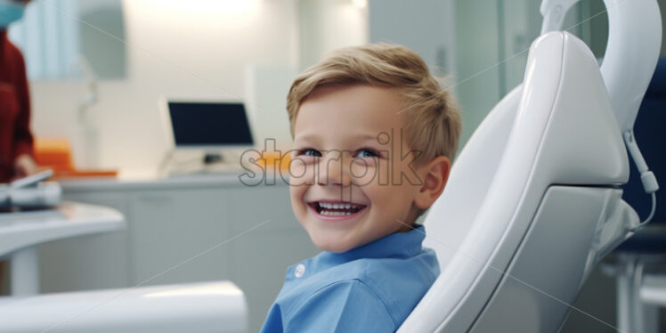 A child at the dentist - Starpik Stock