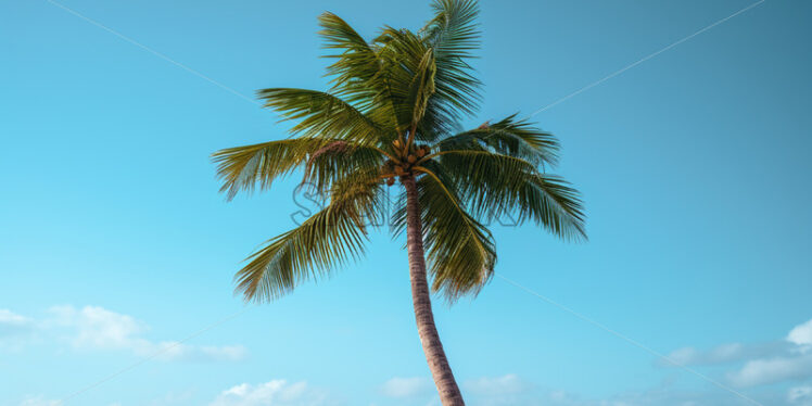 A coconut tree - Starpik Stock