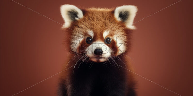 A cute little red panda - Starpik Stock