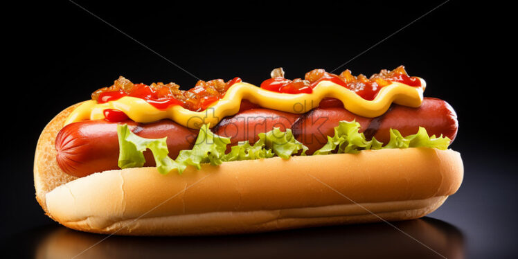 A delicious hot dog - Starpik Stock