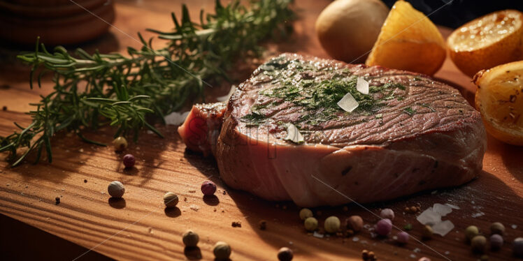 A delicious pork steak - Starpik Stock