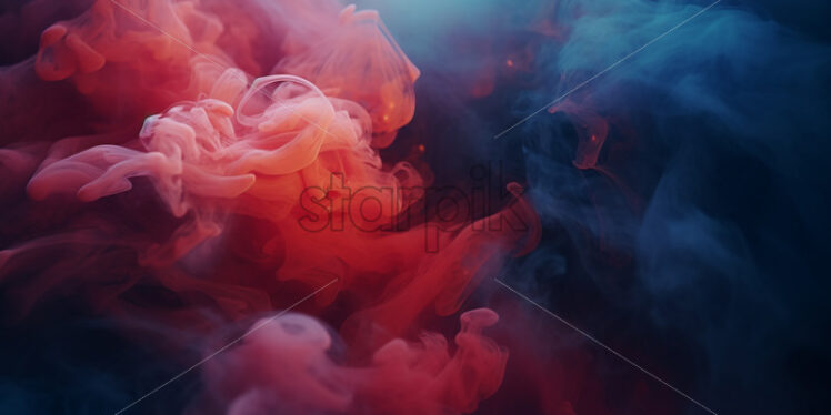 A dense smoke of different colors - Starpik Stock