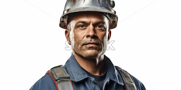 A factory worker in uniform - Starpik Stock