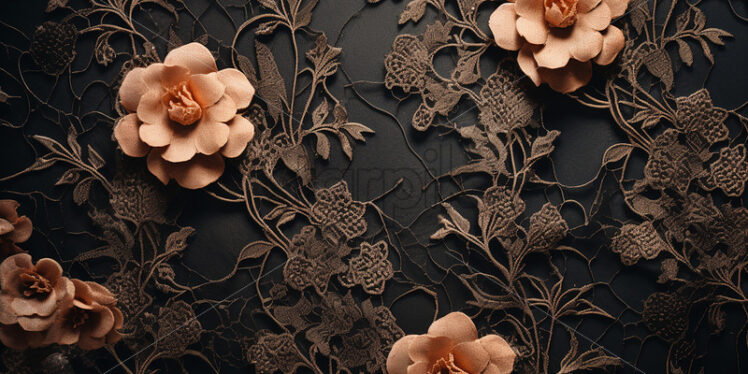 A floral pattern from the Victorian era - Starpik Stock