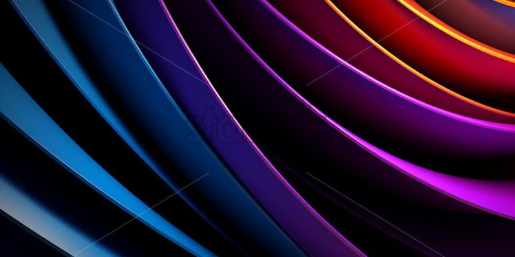 A geometric 3d abstract background - Starpik Stock