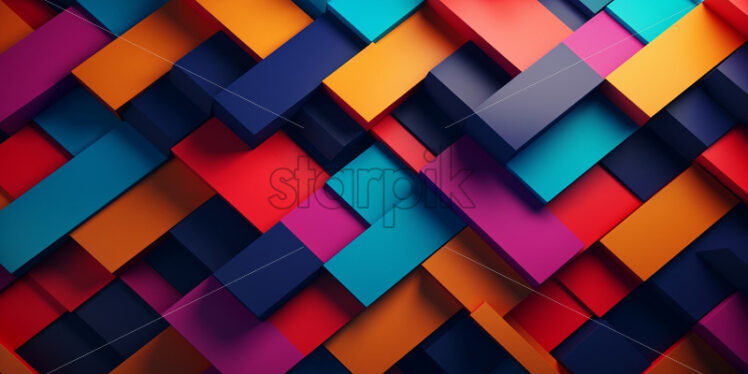 A geometric pattern in retro style - Starpik Stock