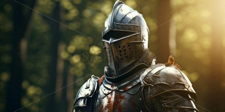 A knight in armor - Starpik Stock