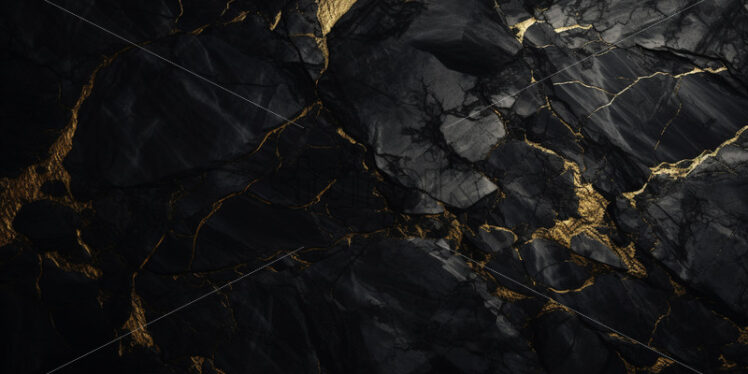 A natural black marble surface - Starpik Stock