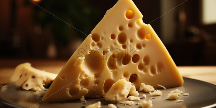 A piece of cheese - Starpik Stock