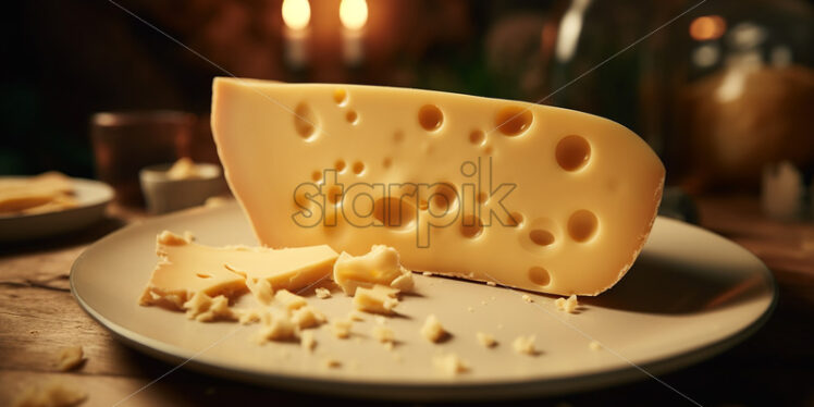 A piece of cheese - Starpik Stock