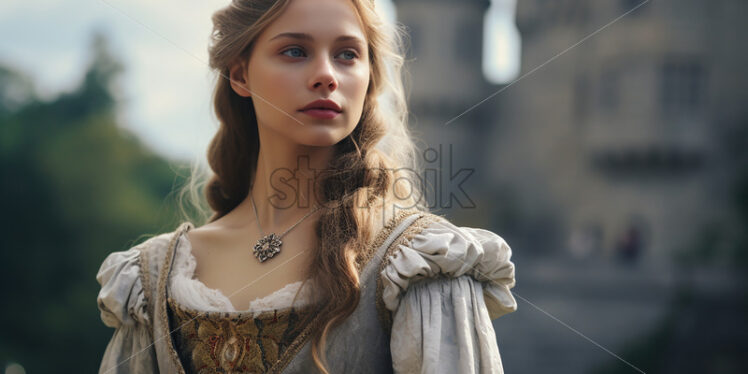 A princess from the middle ages - Starpik Stock