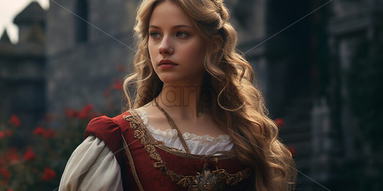 A princess from the middle ages - Starpik Stock