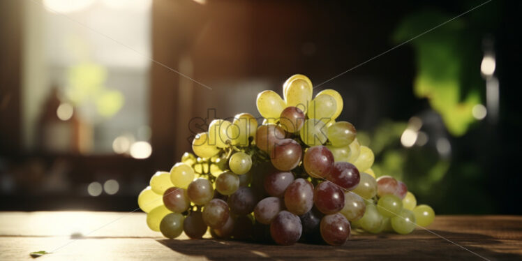 A ripe, freshly picked grape - Starpik Stock