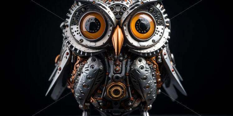 A robot owl - Starpik Stock