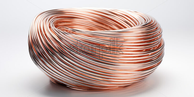 A roll of metal wire - Starpik Stock