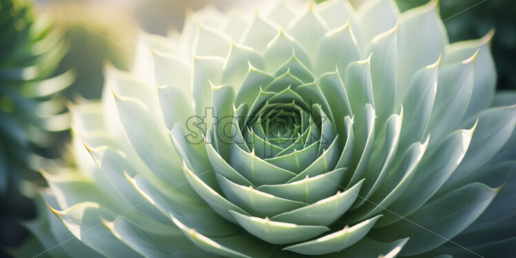 A succulent plant close up - Starpik Stock