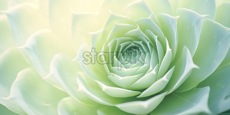 A succulent plant close up - Starpik Stock