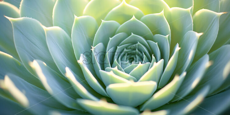 A succulent plant close up - Starpik Stock