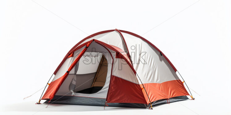 A tent on a white background - Starpik Stock