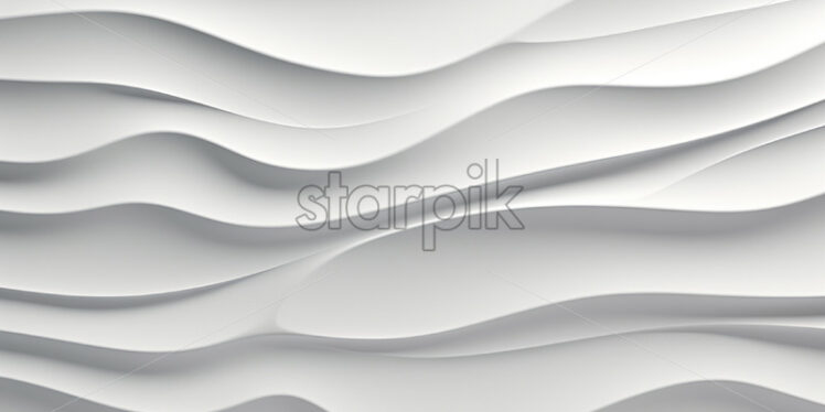 A white texture with waves on a wall - Starpik Stock