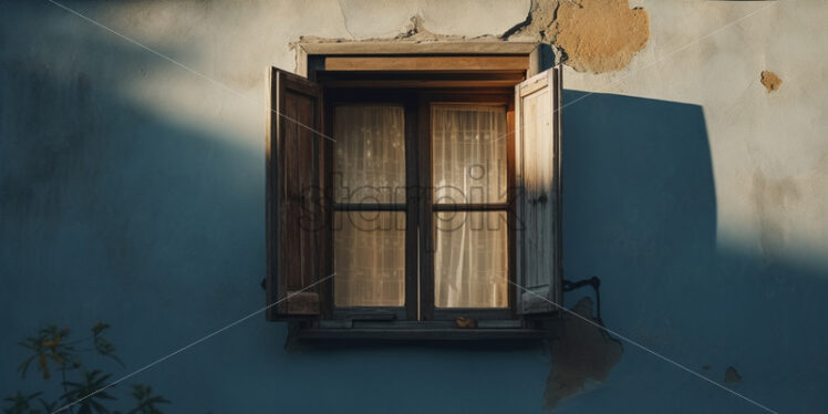 A window of an old house - Starpik Stock