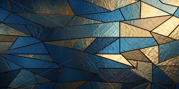 Abstract glass geometric background - Starpik Stock