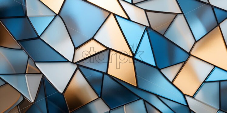 Abstract glass geometric background - Starpik Stock