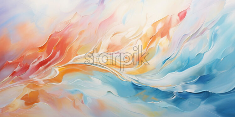 Abstract oil painting - Starpik Stock