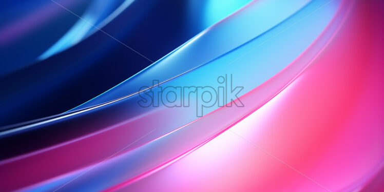 An abstract background dominated by blue, purple and pink colors - Starpik Stock