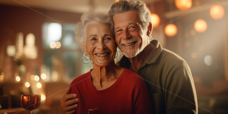 An elderly couple - Starpik Stock