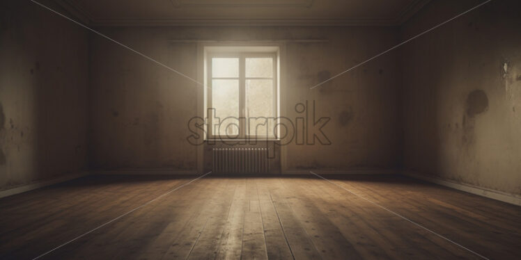 An empty abandoned room - Starpik Stock