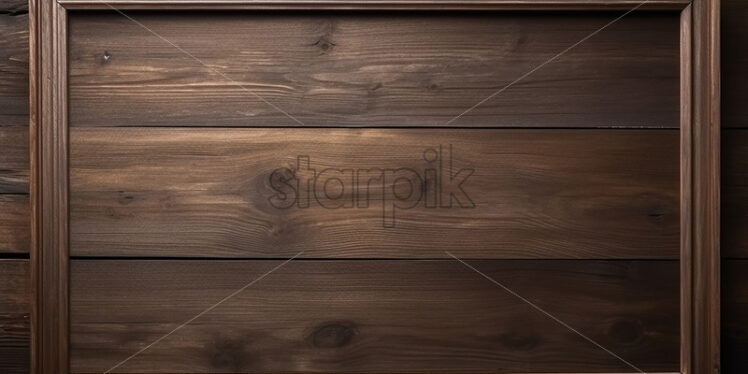 An empty picture frame on a table - Starpik Stock