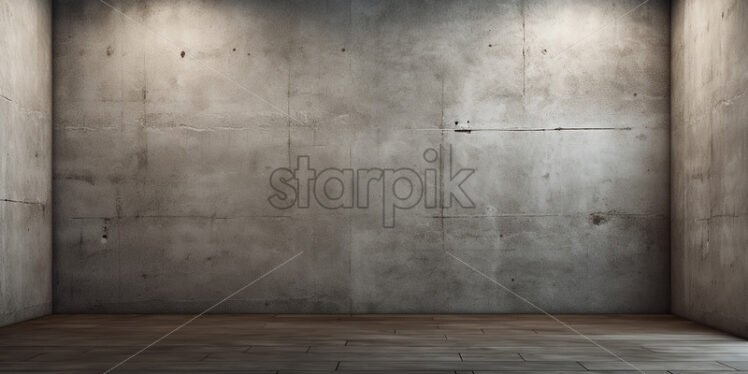 An empty room with clean walls - Starpik Stock