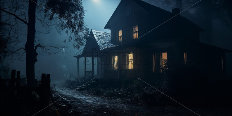 An old house that scares you - Starpik Stock