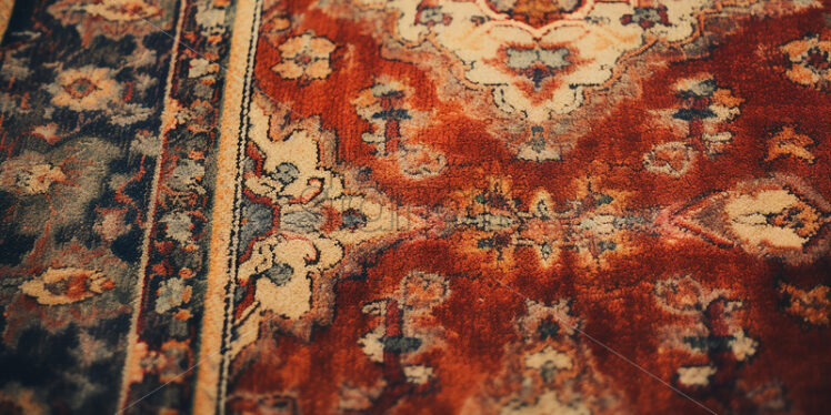 An old ornamental carpet - Starpik Stock